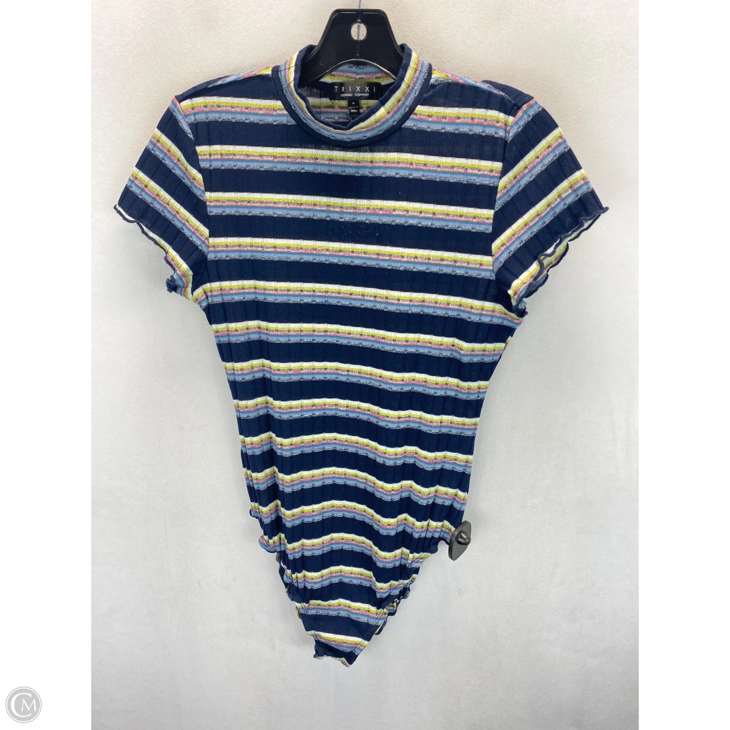 Bodysuit By Trixxi In Striped Pattern, Size: M