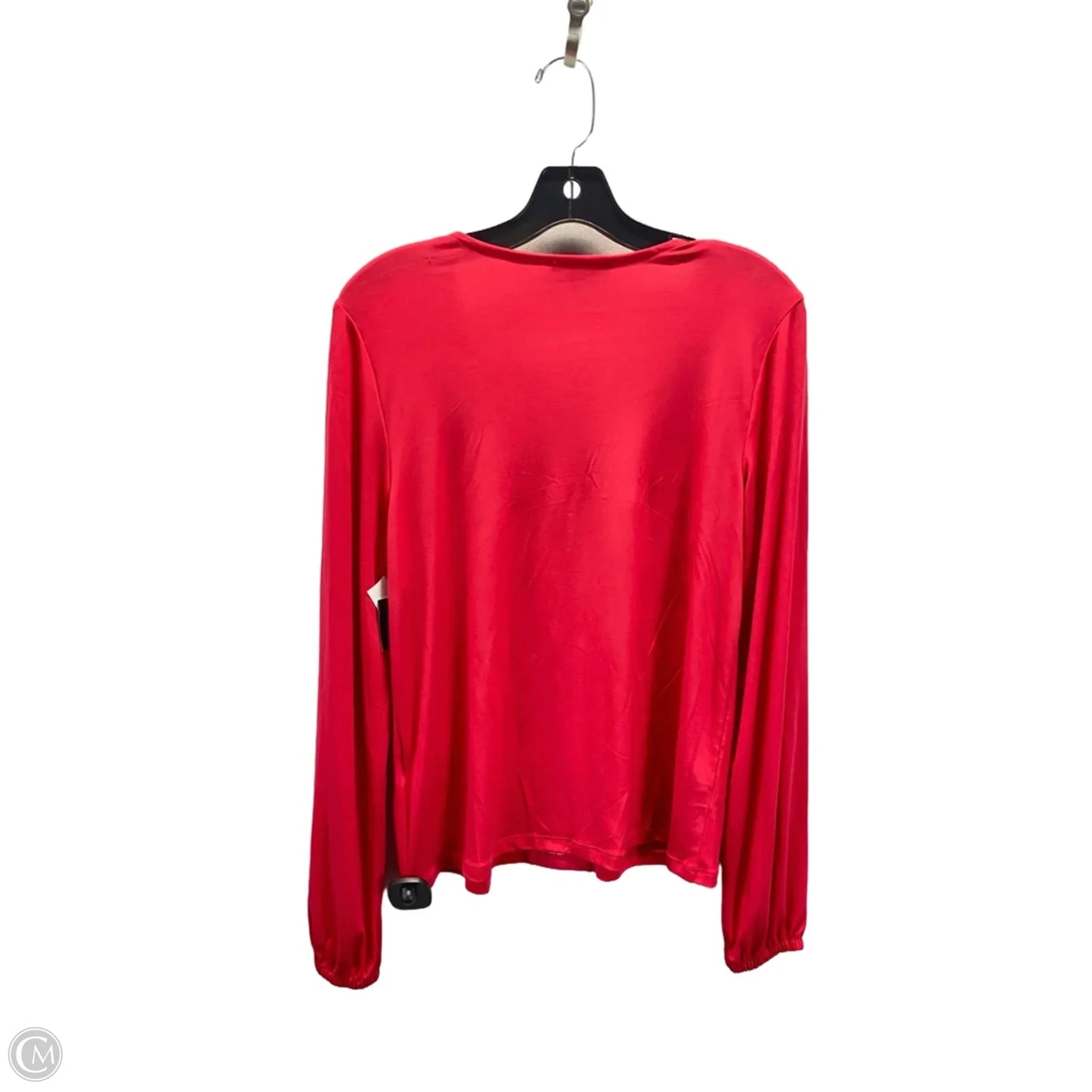 Top Long Sleeve By Inc In Gold & Pink, Size: S