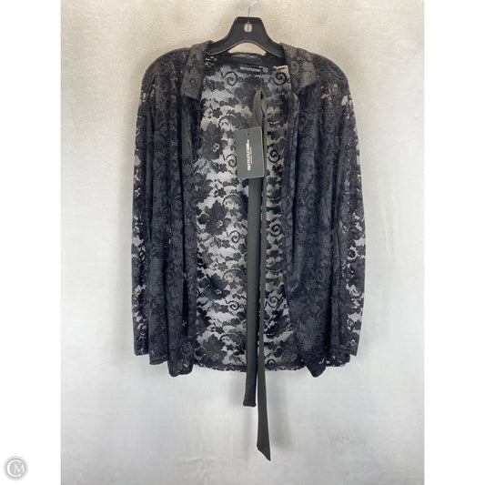 Blazer By Pretty Little Thing In Black, Size: M