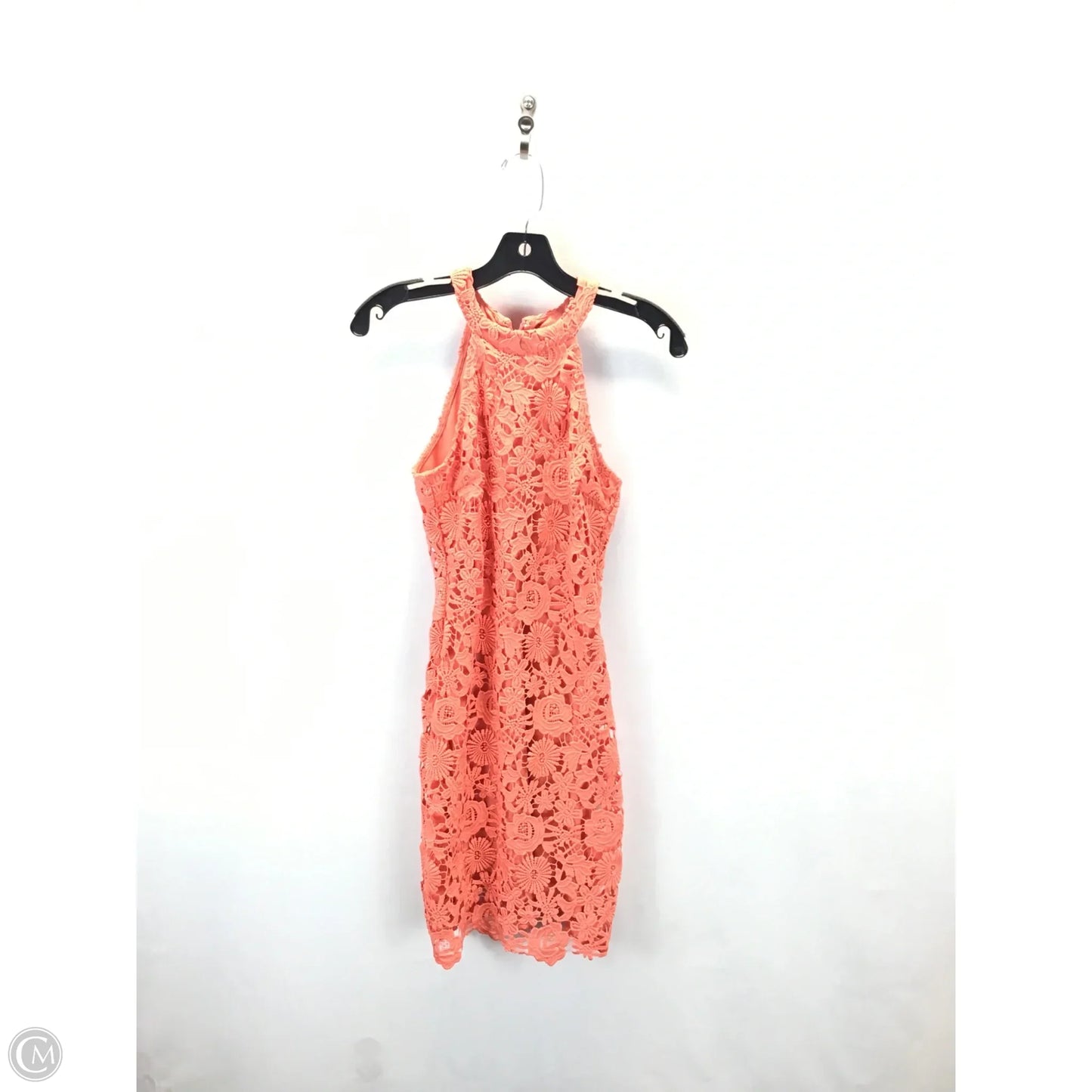 Dress Casual Short By Lulus In Peach, Size: S