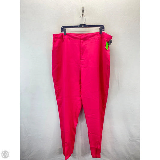 Pants Dress By Boohoo Boutique In Pink, Size: 16