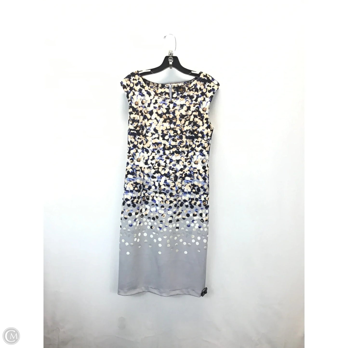 Dress Work By Clothes Mentor In Grey, Size: M