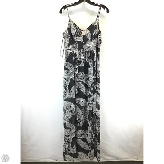 Dress Casual Midi By Express In Black & White, Size: M