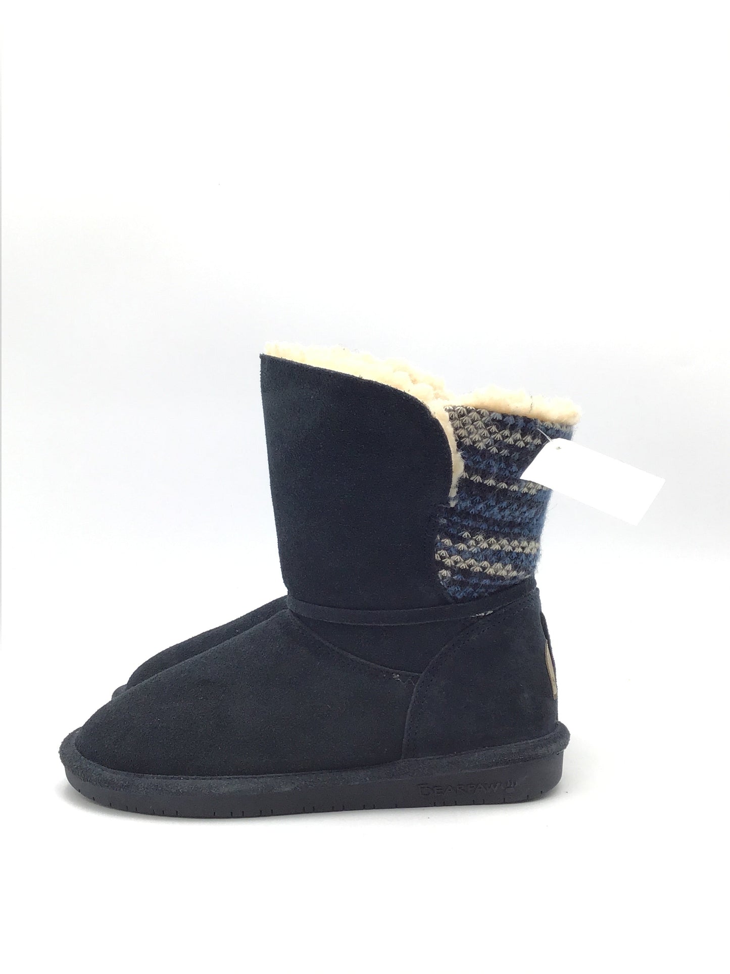 Boots Snow By Bearpaw In Blue, Size: 8