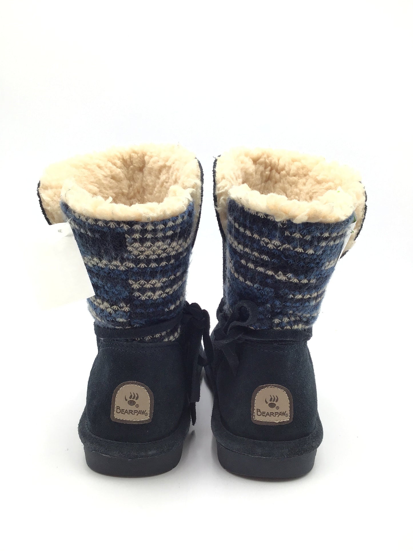 Boots Snow By Bearpaw In Blue, Size: 8