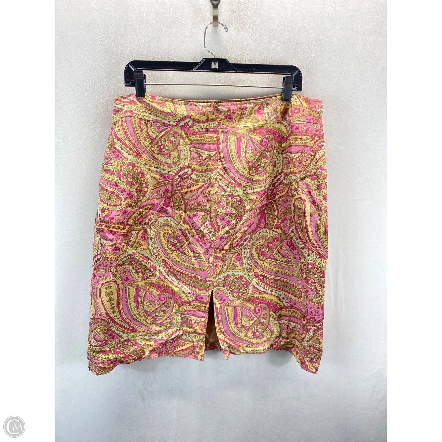 Skirt Midi By Worthington In Paisley Print, Size: 16