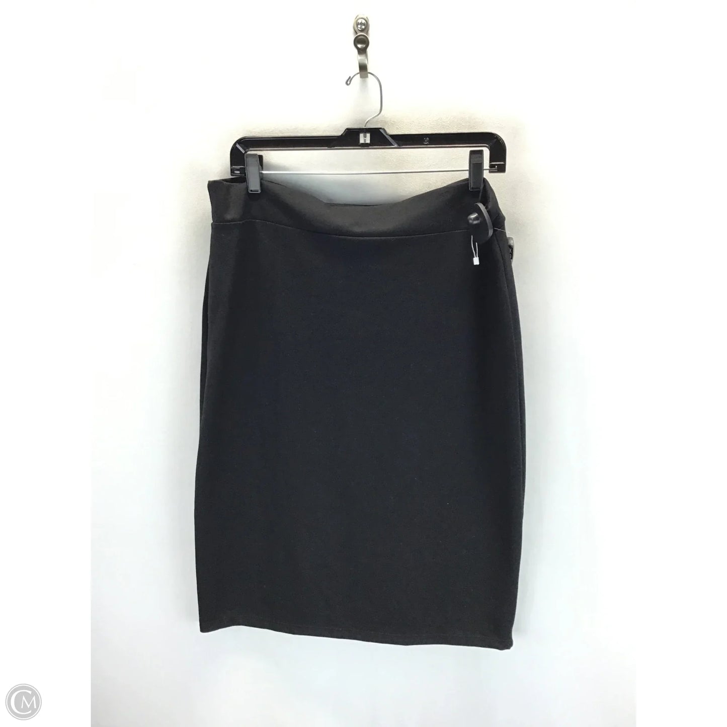 Skirt Midi By Clothes Mentor In Black, Size: 2x