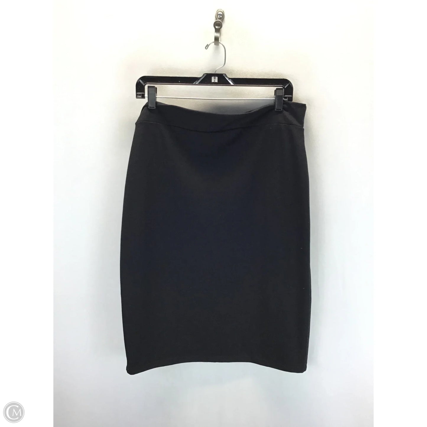Skirt Midi By Clothes Mentor In Black, Size: 2x