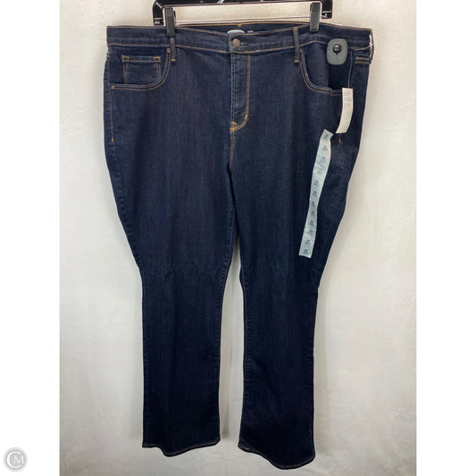 Jeans Boot Cut By Old Navy In Blue Denim, Size: 20
