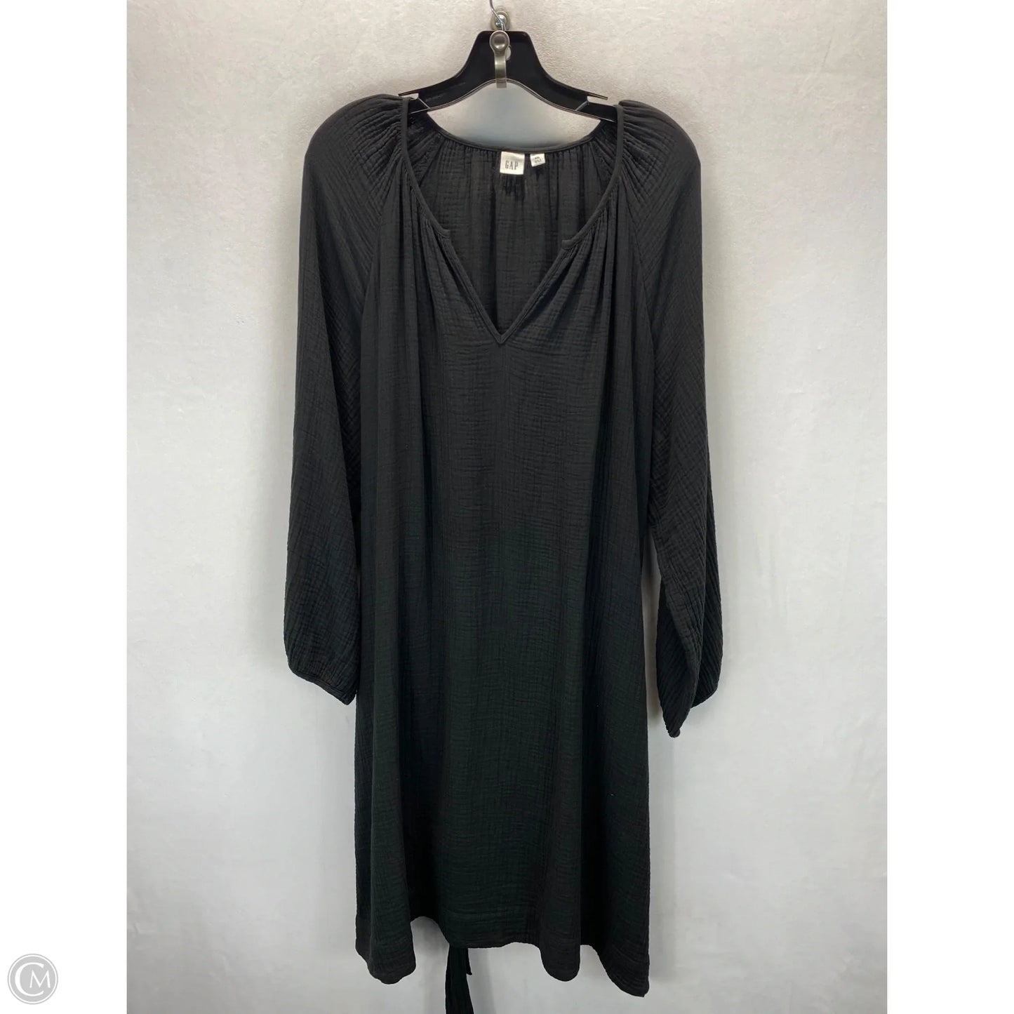 Dress Casual Midi By Gap In Black, Size: Xxl