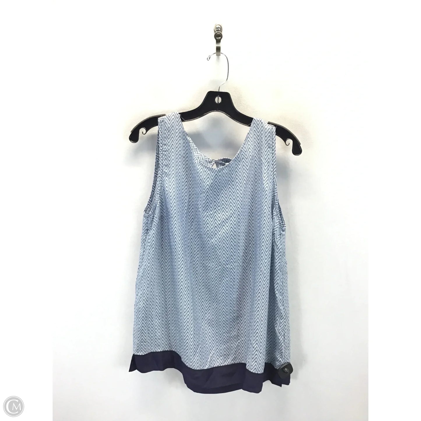 Top Sleeveless By Dalia Collection In Blue, Size: L