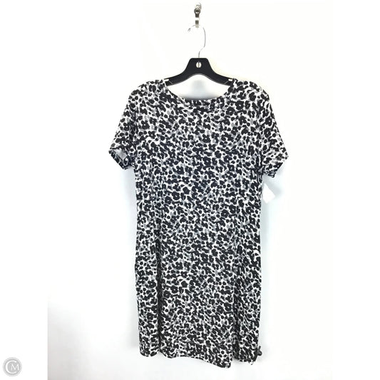 Dress Casual Short By Ellen Tracy In Black & White, Size: L