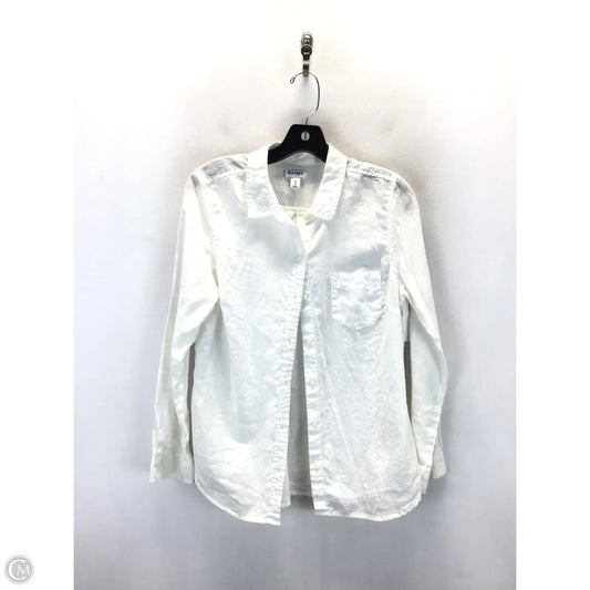 Top Long Sleeve By New York And Co In White, Size: M