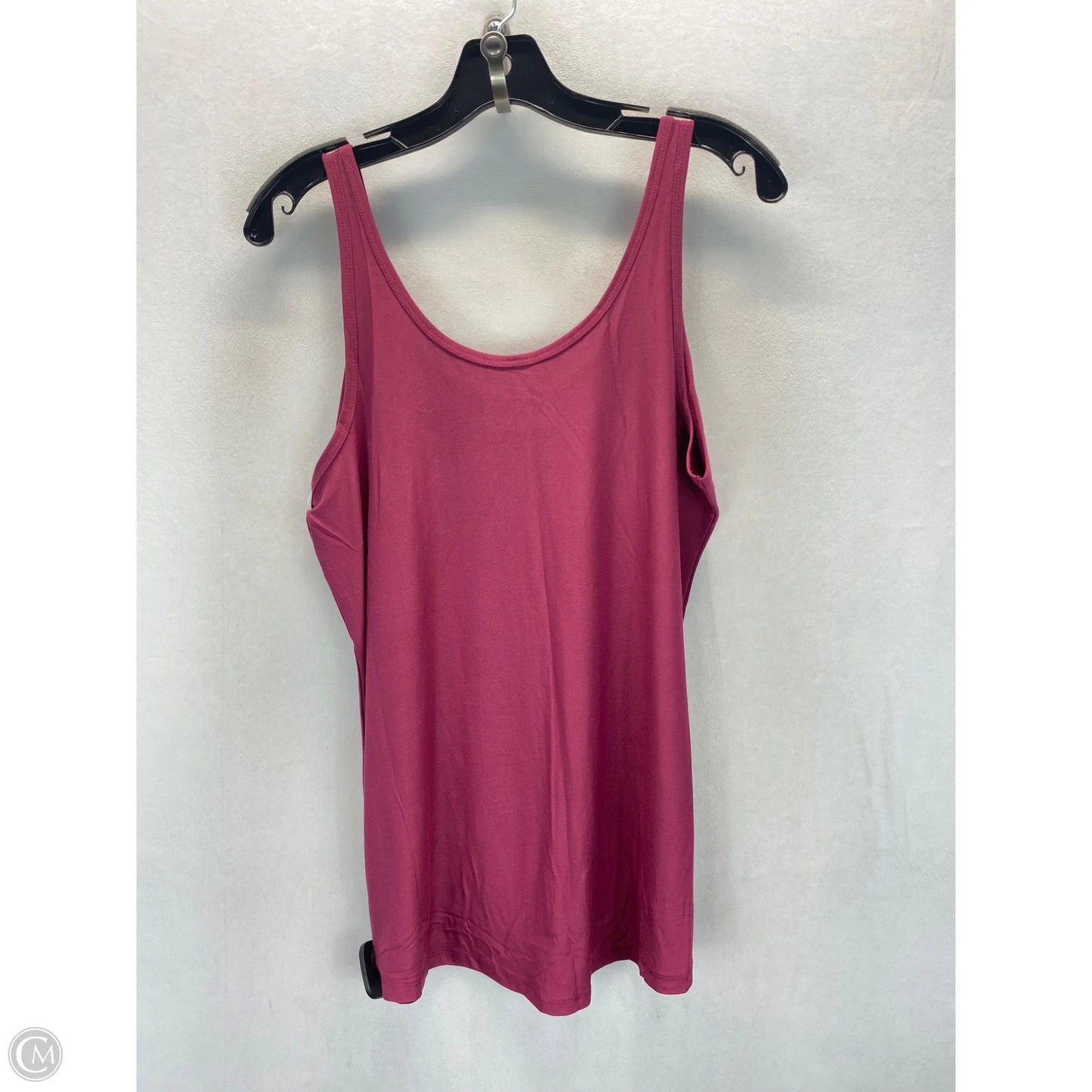 Tank Top By No Boundaries In Maroon, Size: Xxl