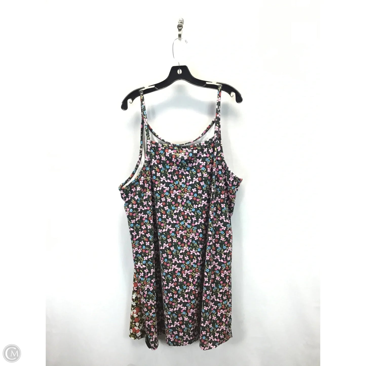 Dress Casual Midi By Nike Apparel In Floral Print, Size: 2x