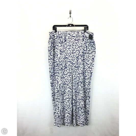 Pants Other By Woman Within In Blue & White, Size: 22
