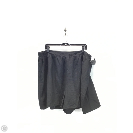 Shorts By Forever 21 In Black, Size: 3x