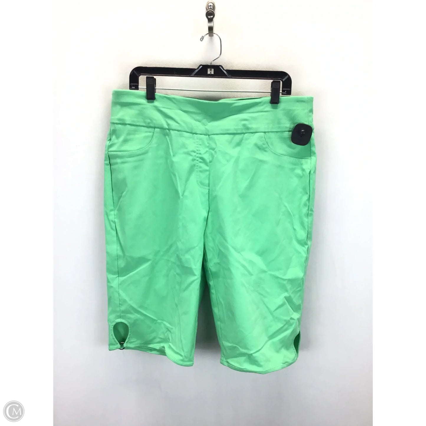 Pants Cropped By Hearts Of Palm In Green, Size: 16