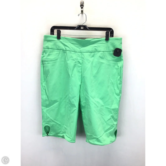 Pants Cropped By Hearts Of Palm In Green, Size: 16