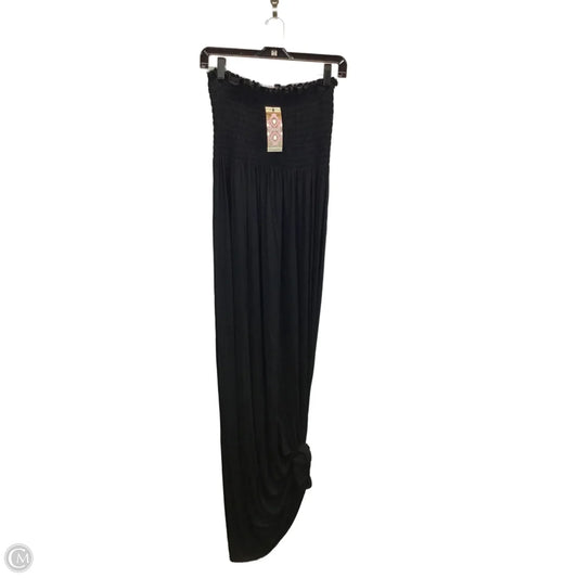Dress Casual Maxi By Boohoo Boutique In Black, Size: 16
