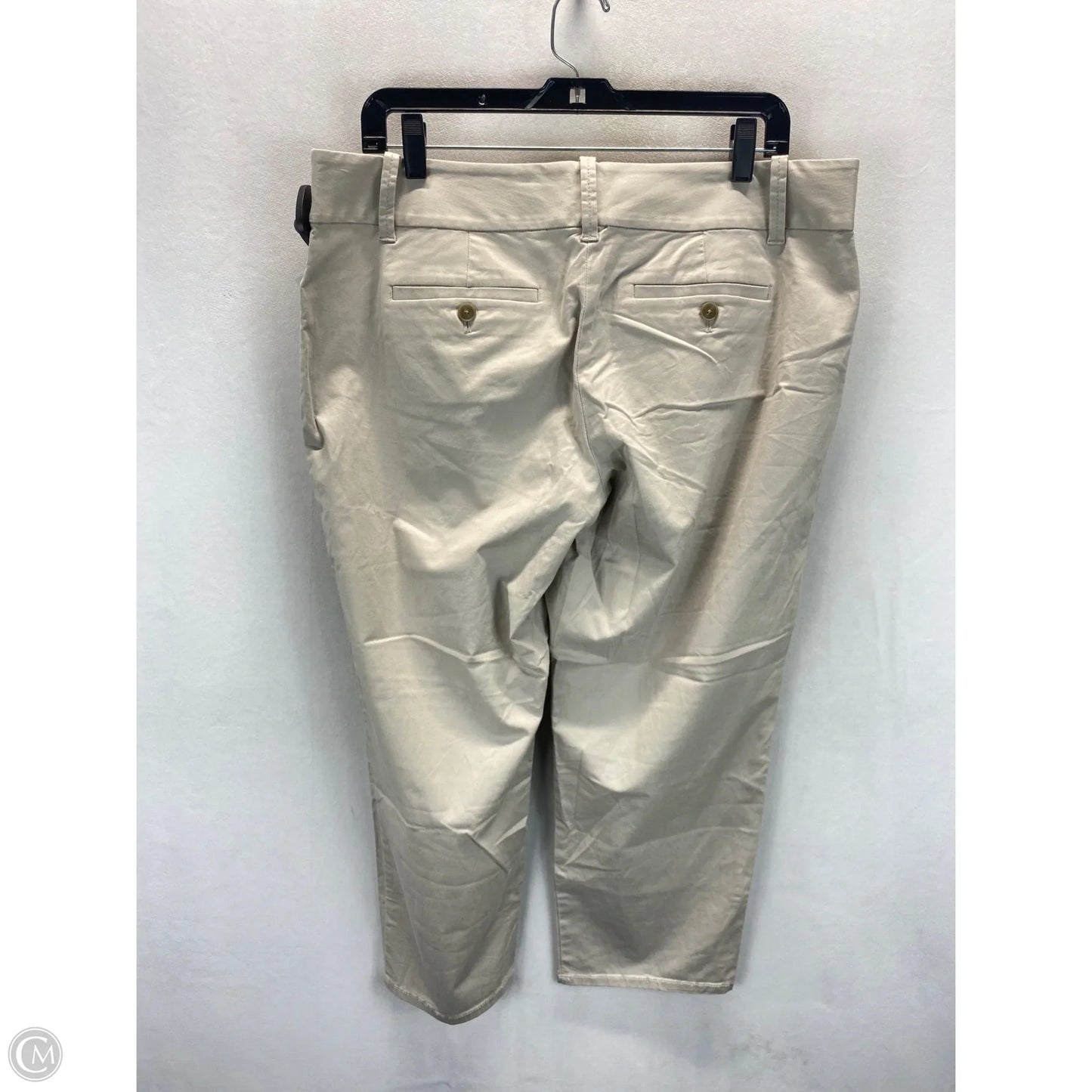 Pants Cropped By Ann Taylor In Beige, Size: 12