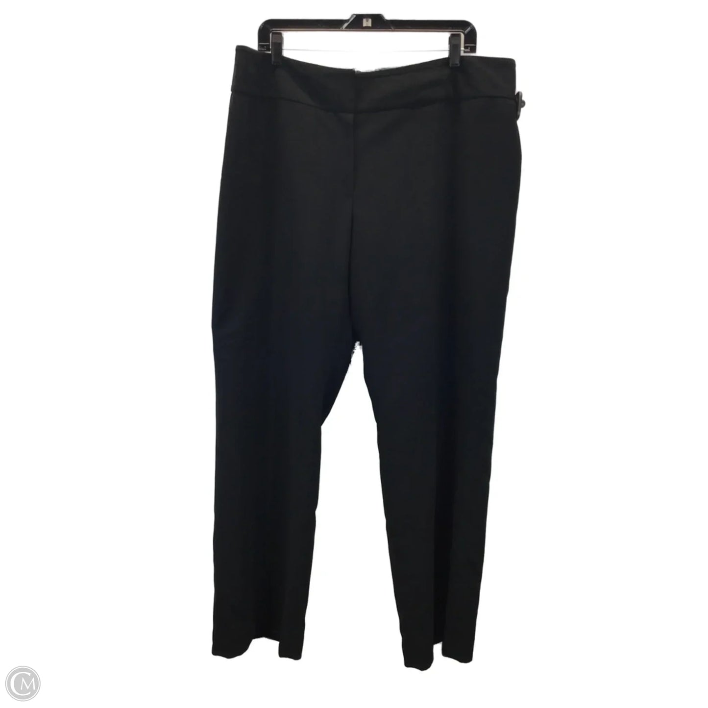 Pants Dress By Kasper In Black, Size: 18