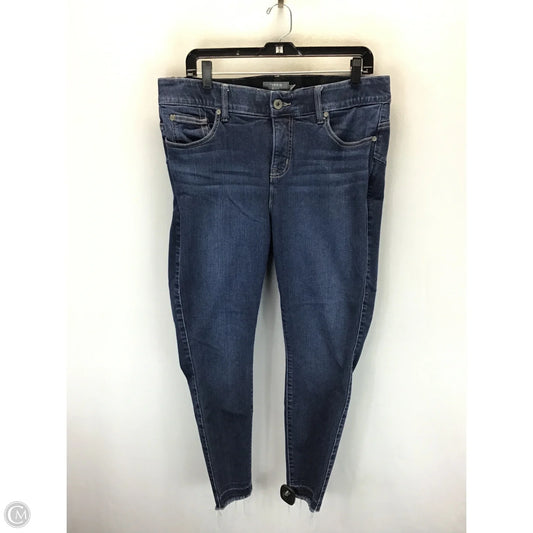 Jeans Skinny By Torrid In Blue Denim, Size: 16