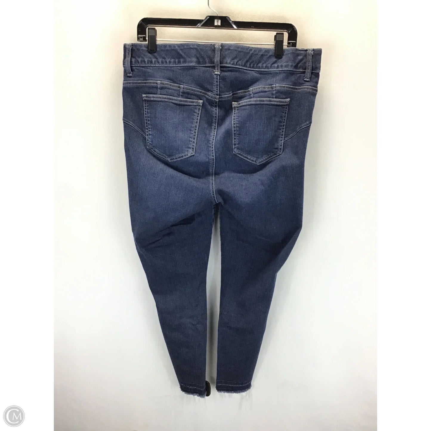 Jeans Skinny By Torrid In Blue Denim, Size: 16