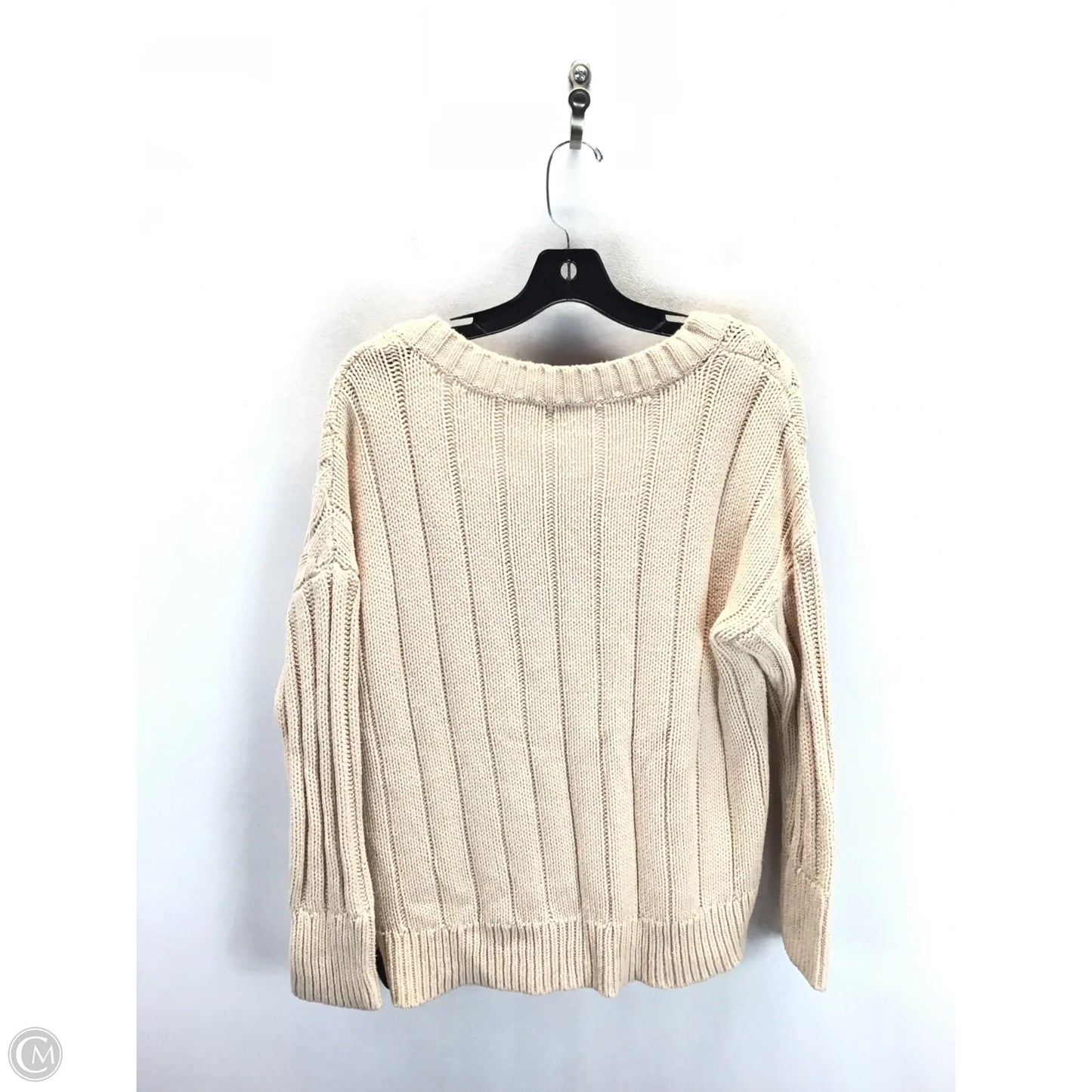 Sweater By Express In Cream, Size: S