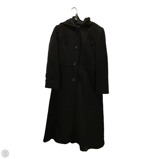 Coat Wool By Clothes Mentor In Brown, Size: 10