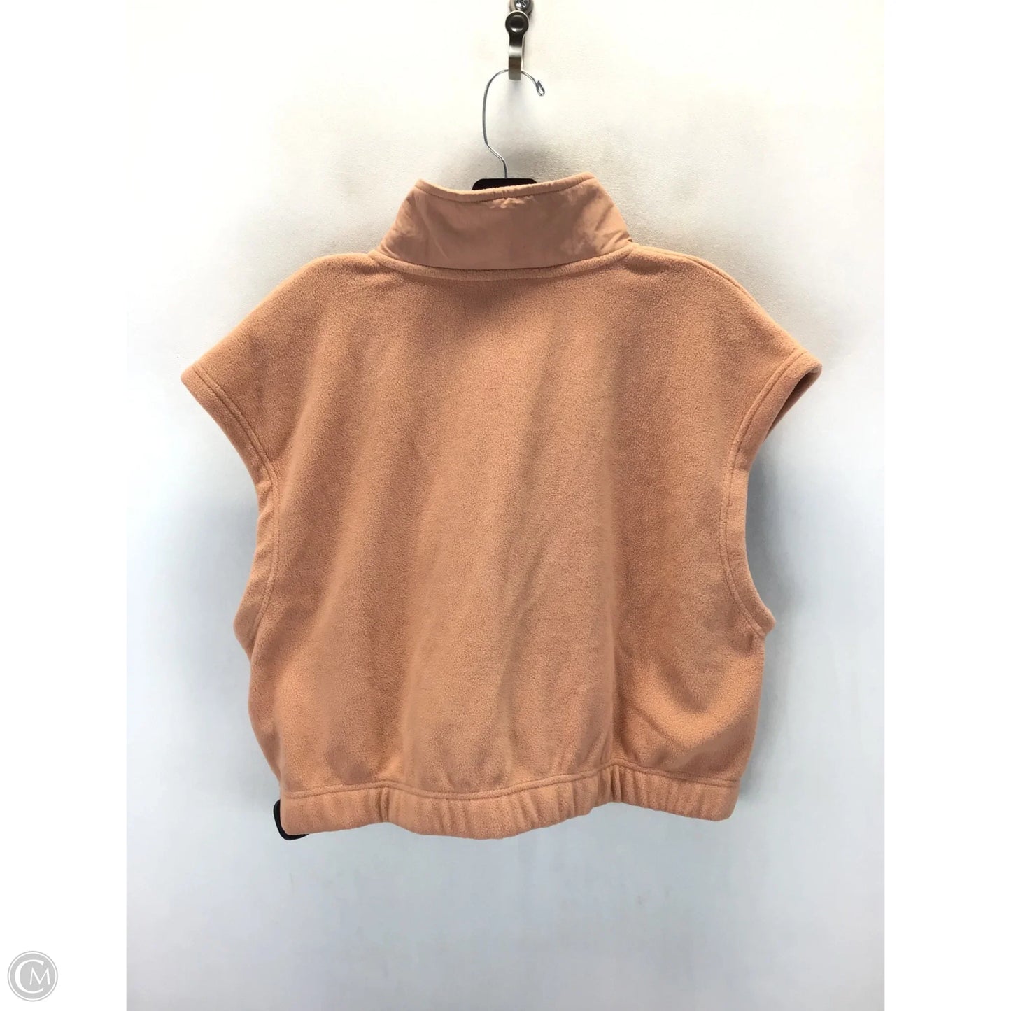 Vest Fleece By Clothes Mentor In Peach, Size: L