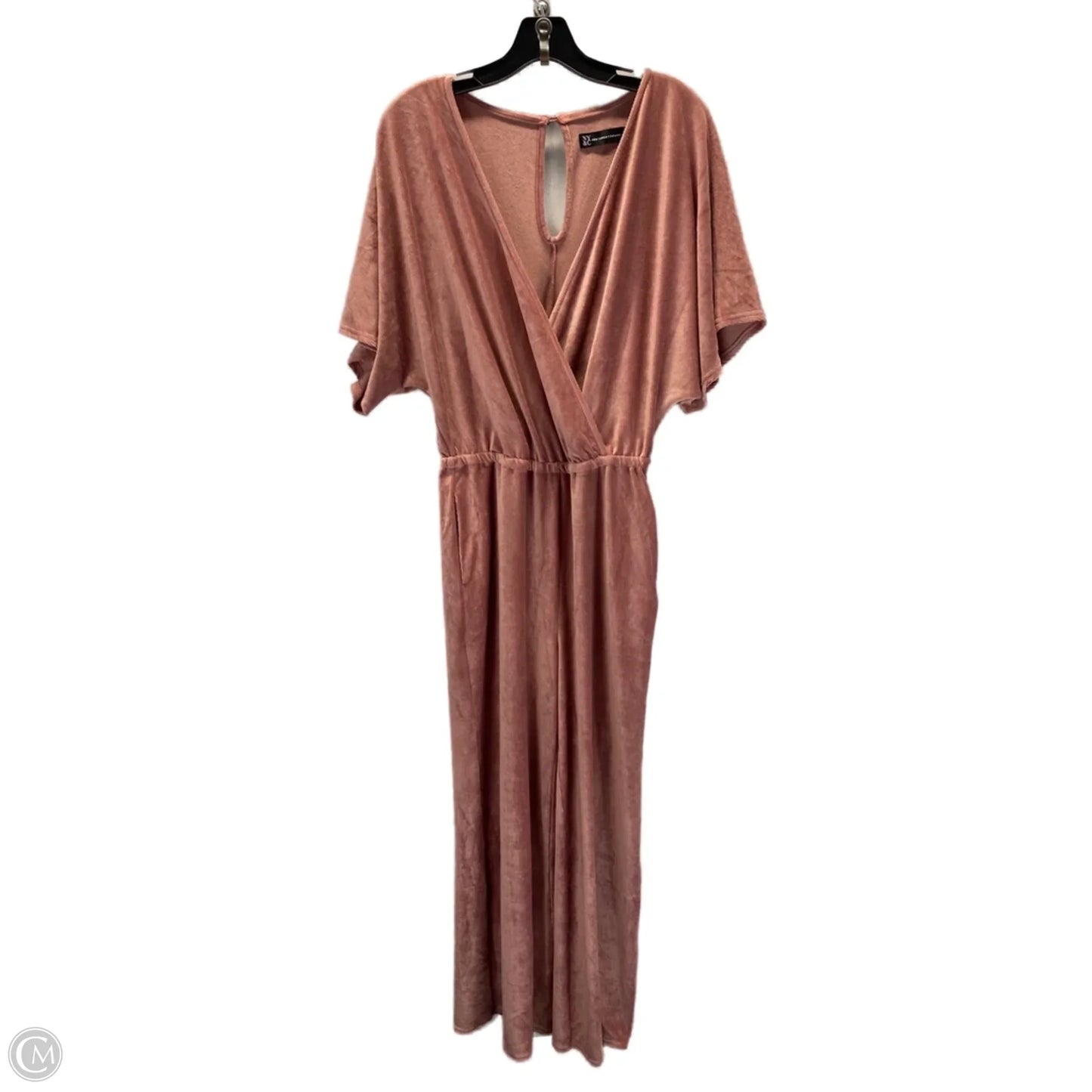 Jumpsuit By New York And Co In Peach, Size: M