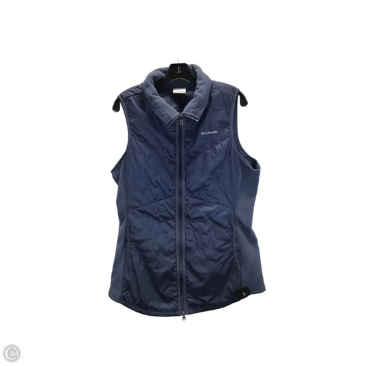 Vest Fleece By Columbia In Blue, Size: L