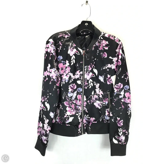 Jacket Other By Ana In Black & Pink, Size: L