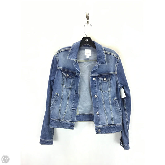 Jacket Denim By Lularoe In Blue Denim, Size: M