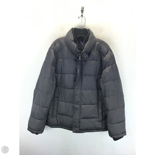 Coat Puffer & Quilted By Catherine Malandrino In Grey, Size: Xl