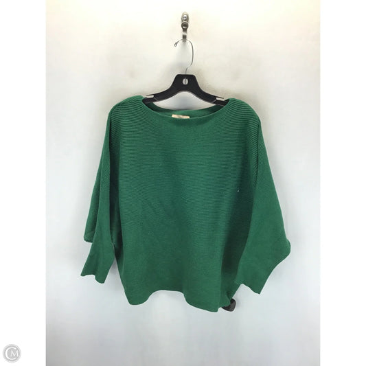 Sweater By Philosophy In Green, Size: 3x