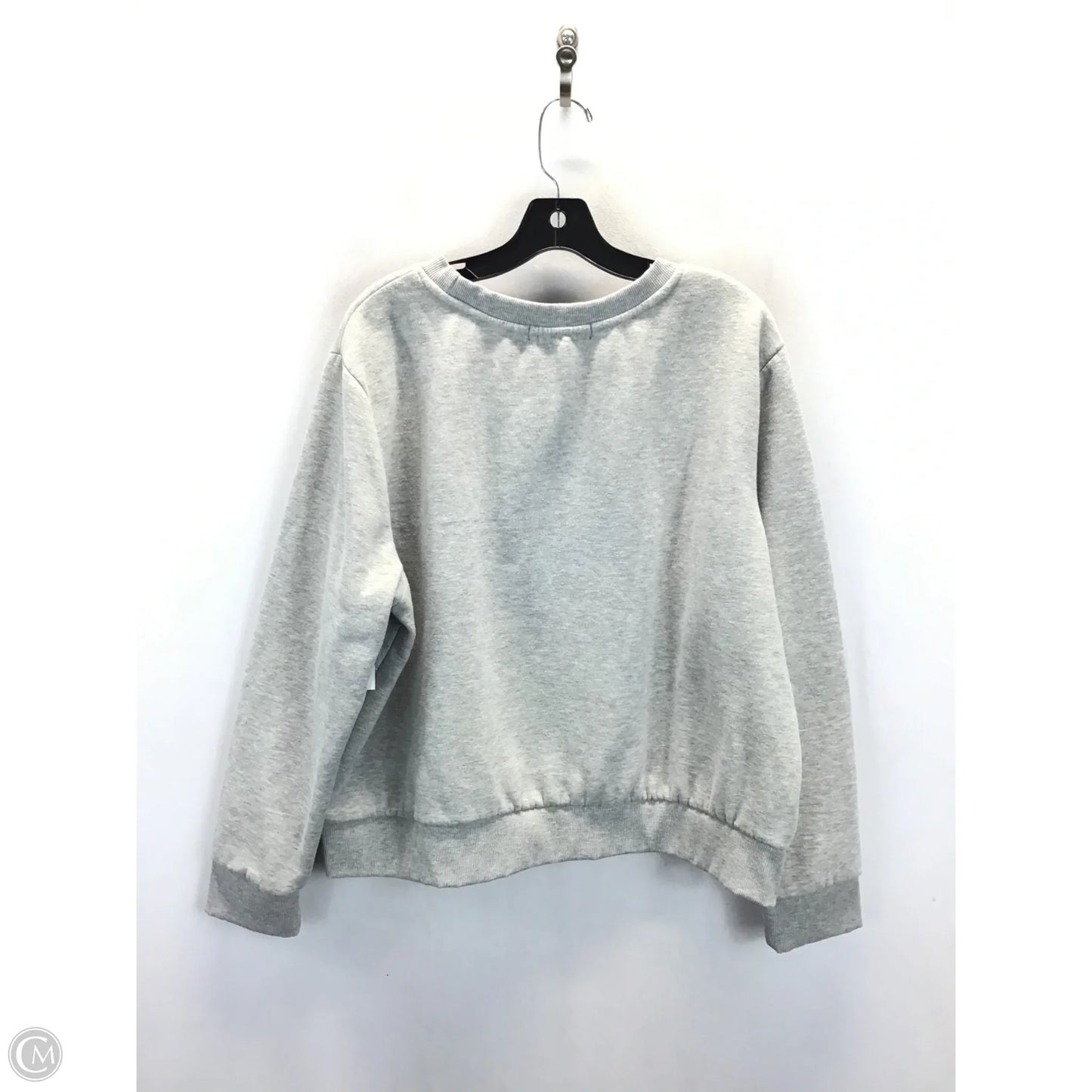 Sweatshirt Collar By Forever 21 In Grey, Size: 3x