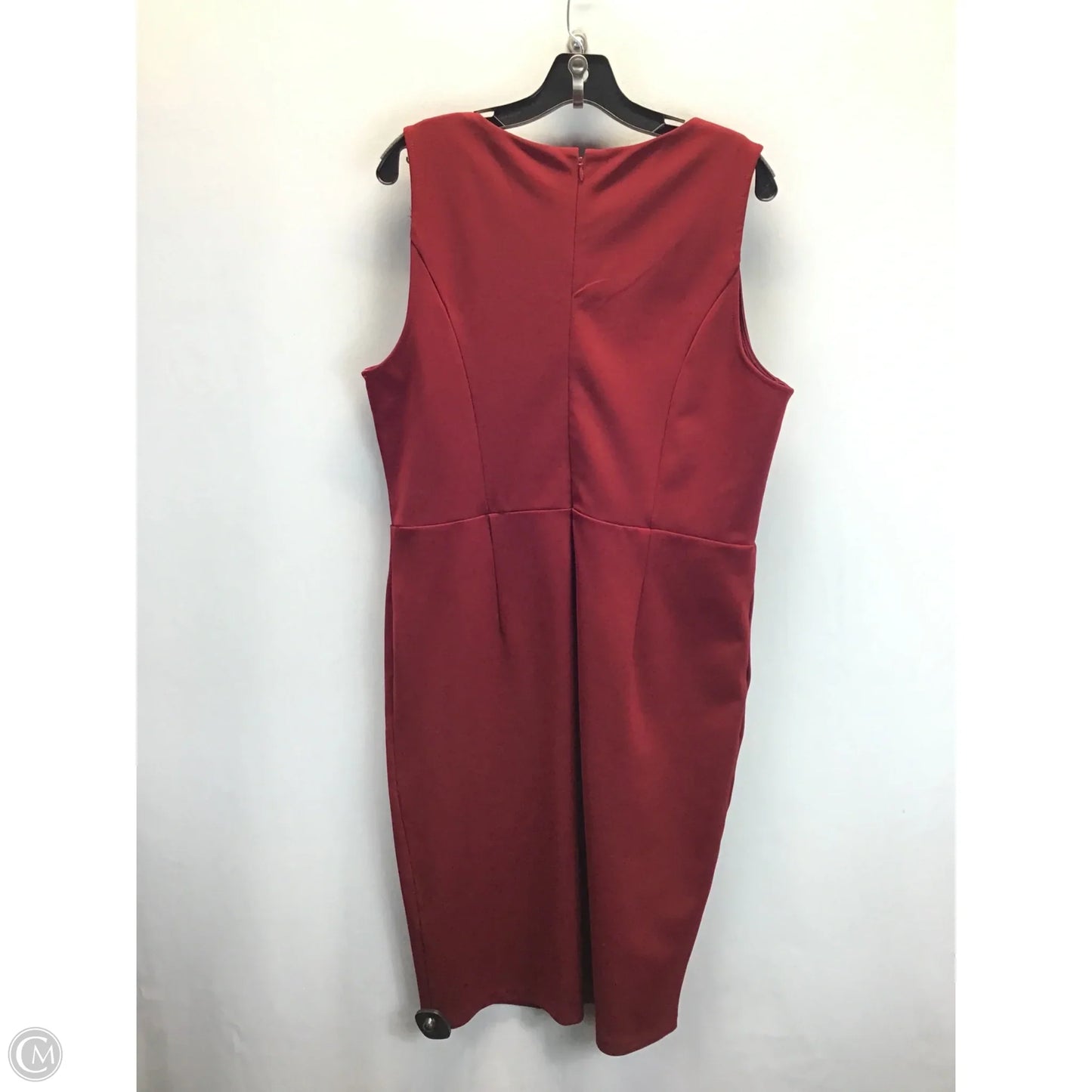 Dress Casual Midi By Eci In Red, Size: Xl