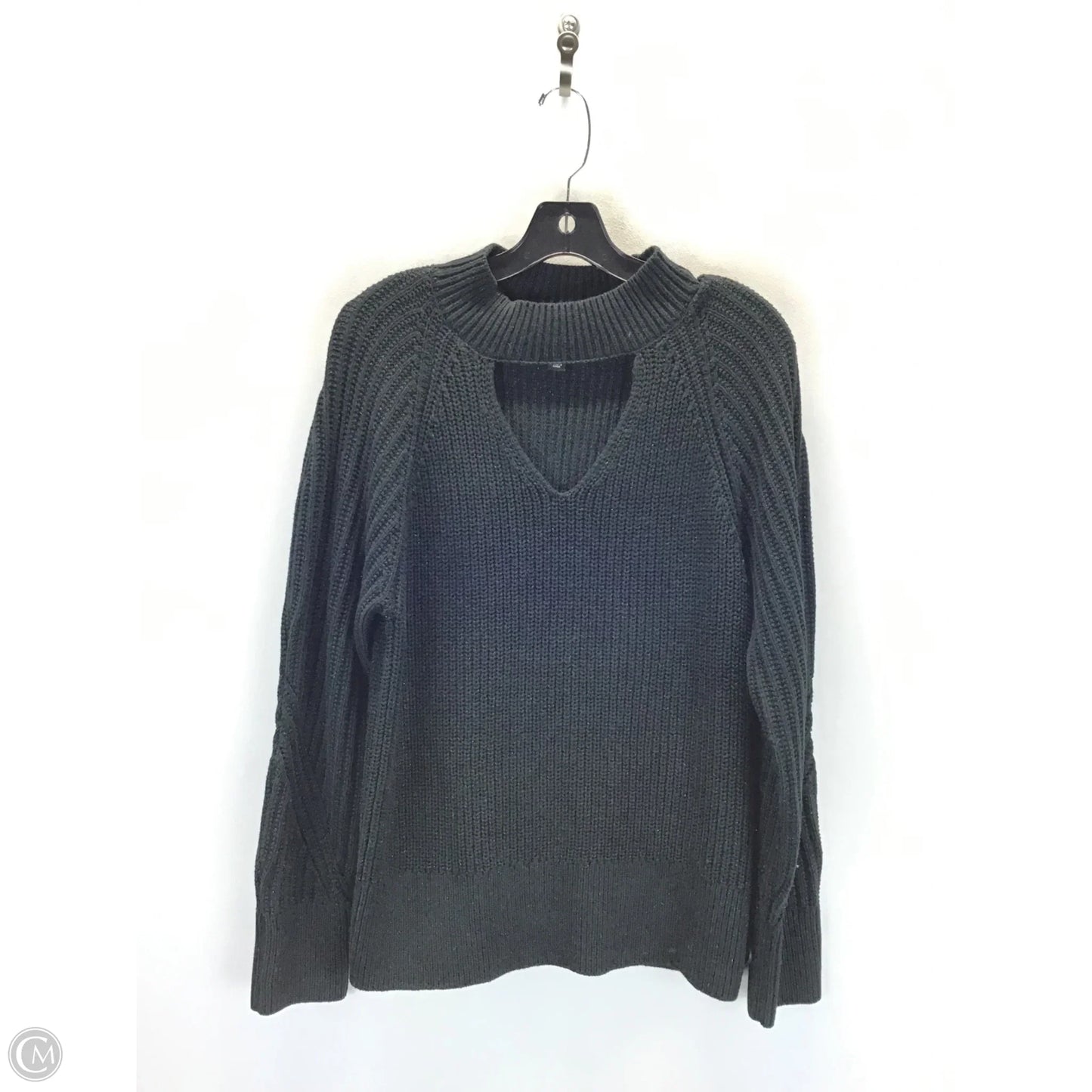Sweater By Inc In Black, Size: Xl