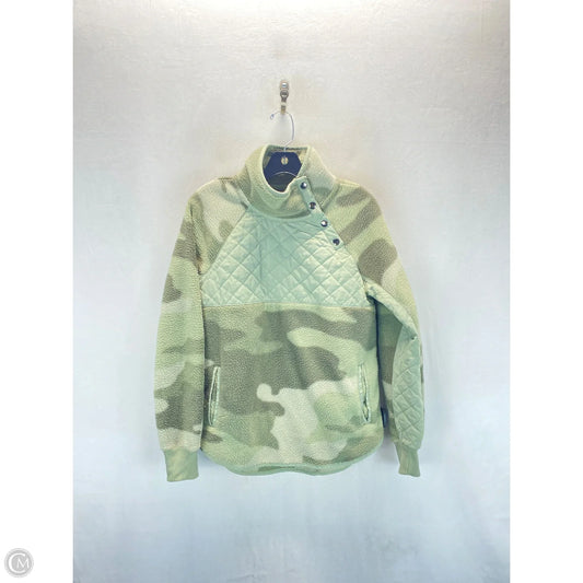 Jacket Shirt By Abercrombie And Fitch In Camouflage Print, Size: S