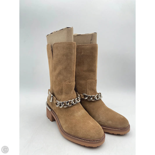 Boots Combat By Vince Camuto In Tan, Size: 6