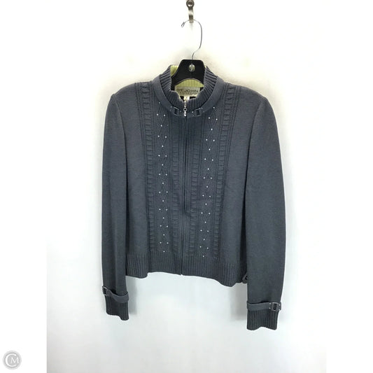 Sweater By St. John In Grey, Size: 4