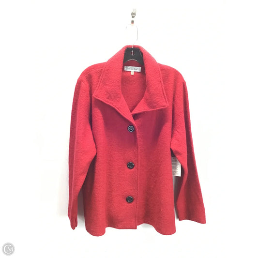 Jacket Other By Kasper In Red, Size: 2x