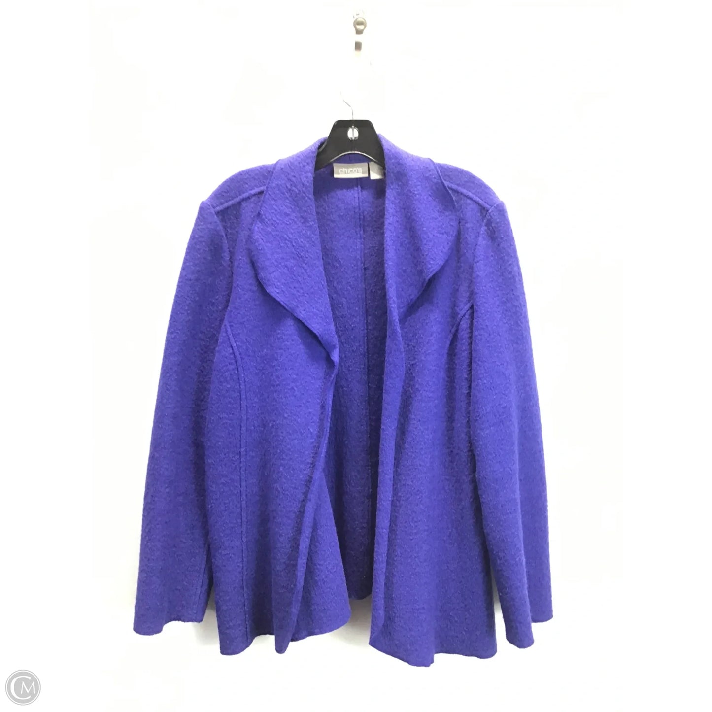 Blazer By Chicos In Blue, Size: 16