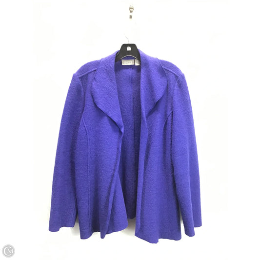 Blazer By Chicos In Blue, Size: 16