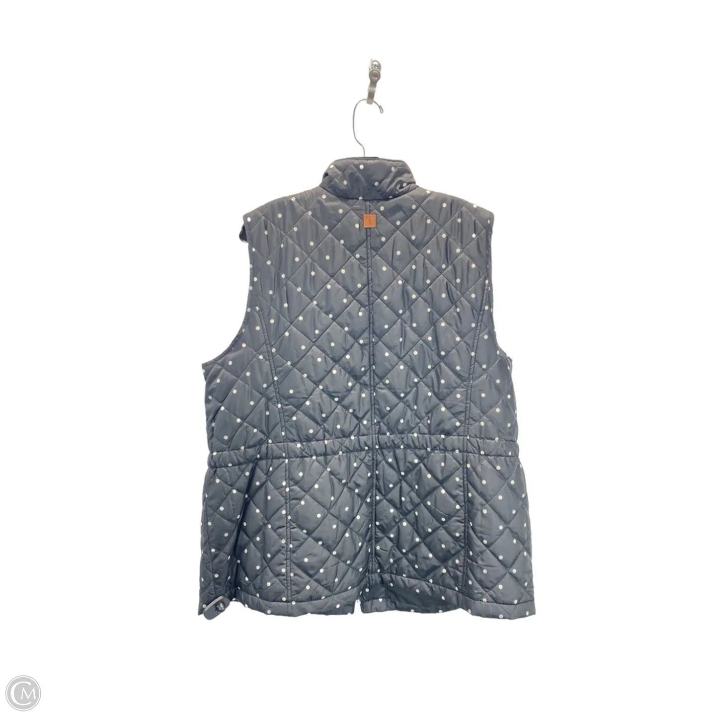 Vest Puffer & Quilted By Talbots In Black, Size: 2x