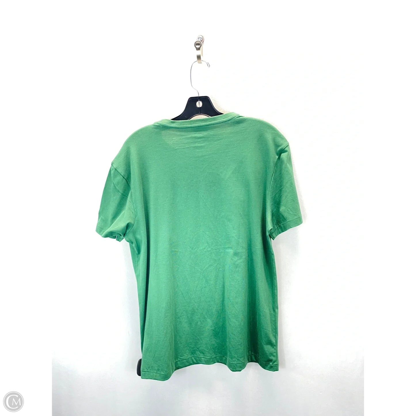 Top Short Sleeve By Polo Ralph Lauren In Green, Size: M
