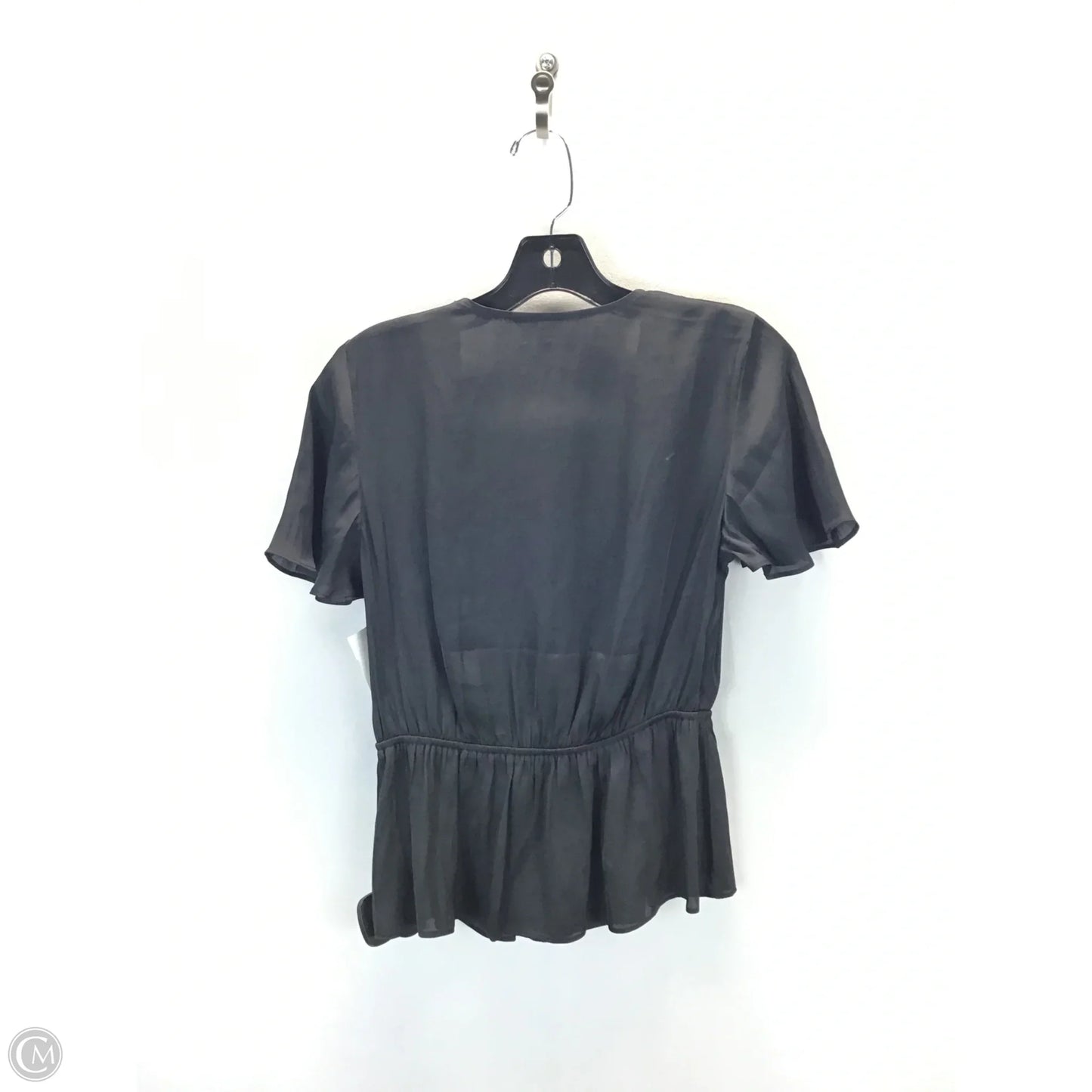 Top Short Sleeve By Express In Black, Size: S
