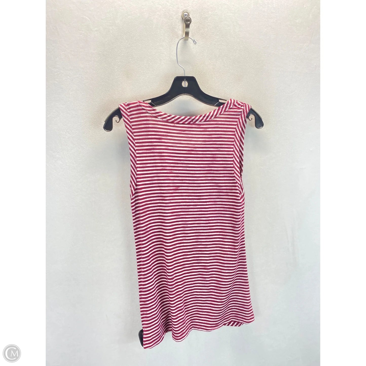 Top Sleeveless By Clothes Mentor In Striped Pattern, Size: S